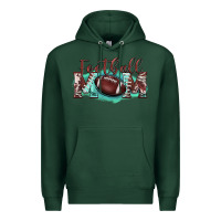 Sports Green football mom Premium Hoodie - BarkalooDesign