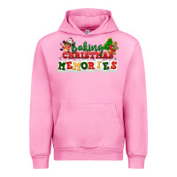 Fuchsia Pink Baking Christmas memories Urban Hoodie - NancyCooperArtShop