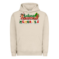 Pigment French Oak Baking Christmas memories Urban Hoodie - NancyCooperArtShop