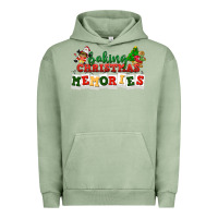 Pigment Oil Green Baking Christmas memories Urban Hoodie - NancyCooperArtShop