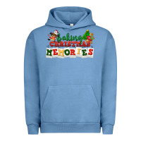 Pigment Pebble Blue Baking Christmas memories Urban Hoodie - NancyCooperArtShop