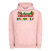 Pigment Salmon Baking Christmas memories Urban Hoodie - NancyCooperArtShop