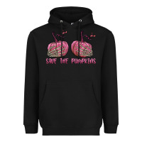 Black Save The Pumpkins Heavyweight Hoodie - texasbilliewilder