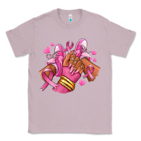 Lilac Breast Cancer afro girl sneakers Classic Tee - RanaPortraitStore