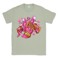Matcha Breast Cancer afro girl sneakers Classic Tee - RanaPortraitStore