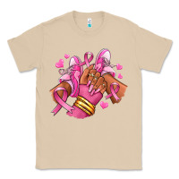 Mushroom Breast Cancer afro girl sneakers Classic Tee - RanaPortraitStore