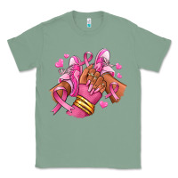 Sage Breast Cancer afro girl sneakers Classic Tee - RanaPortraitStore