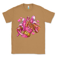 Toasted Coconut Breast Cancer afro girl sneakers Classic Tee - RanaPortraitStore