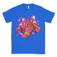 True Royal Breast Cancer afro girl sneakers Classic Tee - RanaPortraitStore