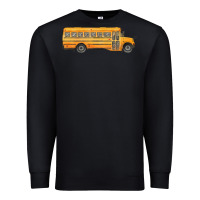 Black school bus Premium Sweatshirt - FaDigitalArtStudio