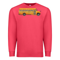 Cardinal school bus Premium Sweatshirt - FaDigitalArtStudio