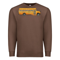 Chestnut school bus Premium Sweatshirt - FaDigitalArtStudio
