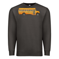 Smoke school bus Premium Sweatshirt - FaDigitalArtStudio