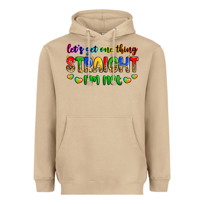 Let's Get One Thing Straight I'm Not Heavyweight Hoodie by Zillion Design Studio | Teevron