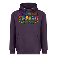 Plum let's get one thing straight i'm not Heavyweight Hoodie - Zillion Design Studio