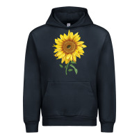 Navy bambino sunflower Urban Hoodie - LillyAllenDesigns