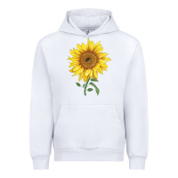 White bambino sunflower Urban Hoodie - LillyAllenDesigns