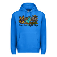 True Royal Peace Love Suffolk Sheep Premium Hoodie - LillyAllenDesigns