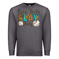 Charcoal Heather look pretty  play dirty Premium Sweatshirt - HRA Design Shop