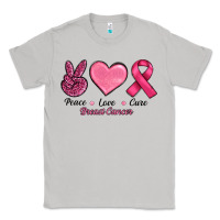 Moon Dust Peace Love Cure Cancer Classic Tee - RanaPortraitStore