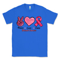True Royal Peace Love Cure Cancer Classic Tee - RanaPortraitStore