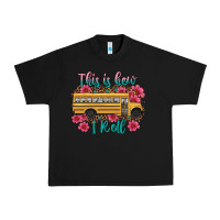 Black this is how i roll school bus Urban Heavy Tee - Artiststas