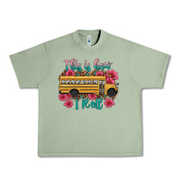 Oil Green this is how i roll school bus Urban Heavy Tee - Artiststas