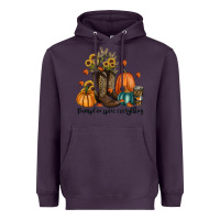 Plum pumpkin spice everything Heavyweight Hoodie - RanaPortraitStore