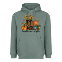 Sage pumpkin spice everything Heavyweight Hoodie - RanaPortraitStore