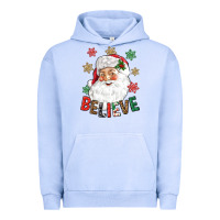 Pigment Grape Ice Believe Christmas Urban Hoodie - NancyCooperArtShop