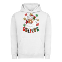 Pigment Lunar Rock Believe Christmas Urban Hoodie - NancyCooperArtShop