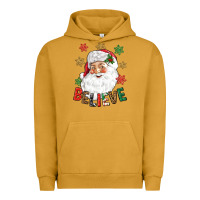 Pigment Peanut Butter Believe Christmas Urban Hoodie - NancyCooperArtShop