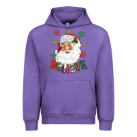 Tulip Believe Christmas Urban Hoodie - NancyCooperArtShop