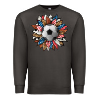 Smoke football sunflower Premium Sweatshirt - HRA Design Shop