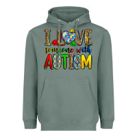 I Love Someone With Autism Heavyweight Hoodie | Teevron