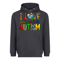 Smoke i love someone with autism Heavyweight Hoodie - Zillion Design Studio