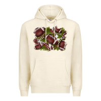 Tofu football background Premium Hoodie - BarkalooDesign