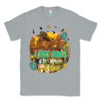Heather Grey i just smile and say god bless Classic Tee - texasbilliewilder