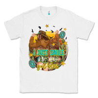 White i just smile and say god bless Classic Tee - texasbilliewilder