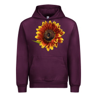 Mauve Wine ring o fine sunflower Urban Hoodie - LillyAllenDesigns