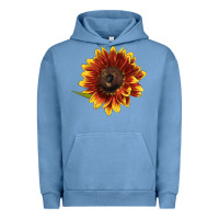 Pigment Pebble Blue ring o fine sunflower Urban Hoodie - LillyAllenDesigns