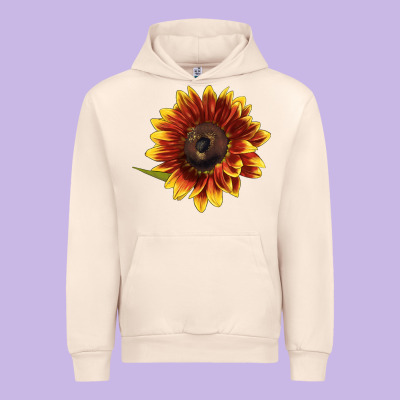 Ring O Fine Sunflower Urban Hoodie Designed By Lillyallendesigns