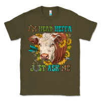 Army Green im head heffa just ask me Classic Tee - texasbilliewilder