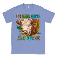 Colony Blue im head heffa just ask me Classic Tee - texasbilliewilder