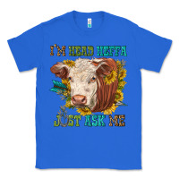 True Royal im head heffa just ask me Classic Tee - texasbilliewilder