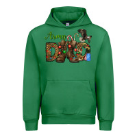 Emerald Christmas Army Dad Urban Hoodie - NancyCooperArtShop