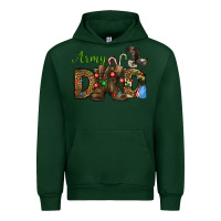 Foreset Green Christmas Army Dad Urban Hoodie - NancyCooperArtShop