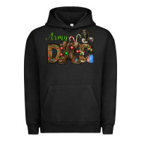 Pigment Black Christmas Army Dad Urban Hoodie - NancyCooperArtShop