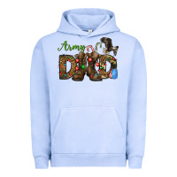 Pigment Grape Ice Christmas Army Dad Urban Hoodie - NancyCooperArtShop