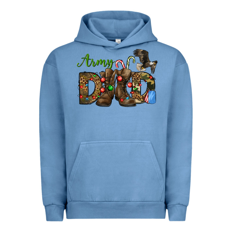 Christmas Army Dad Urban Hoodie by NancyCooperArtShop | Teevron